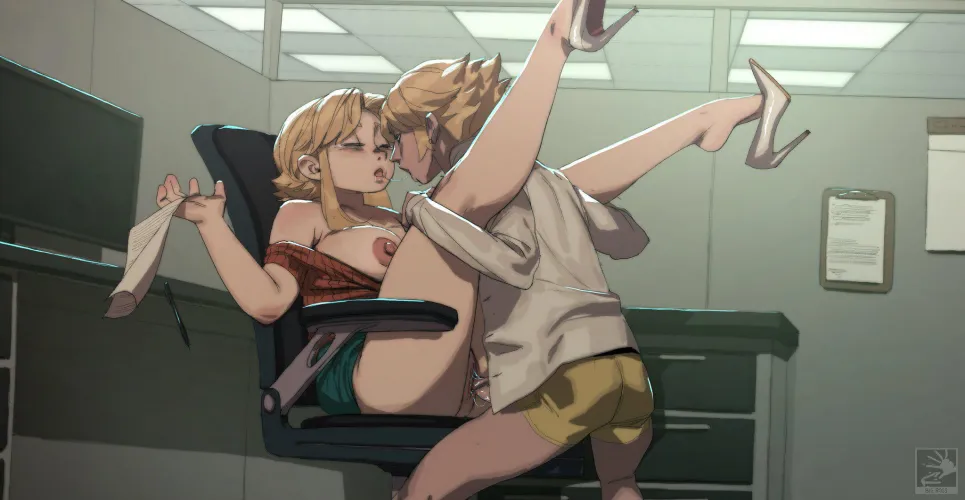 The boss is gonna hear us if you moan that loud (BigBossRequiem) Thumbnail