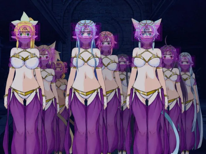 The girls look sexy in the outfit. (Artist: いに＠がんばらない) Thumbnail