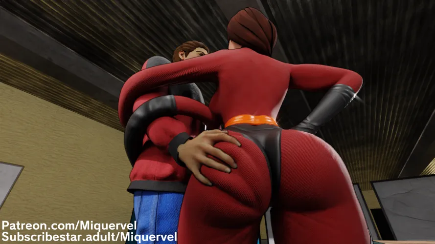 [The Whisperer] Getting caught by Elastigirl. Thumbnail