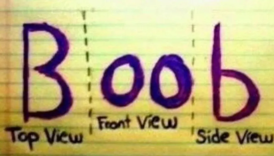 the word boob Thumbnail