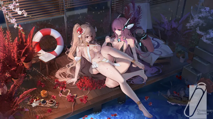 They're really close friends [Arknights] (2754x1548) Thumbnail