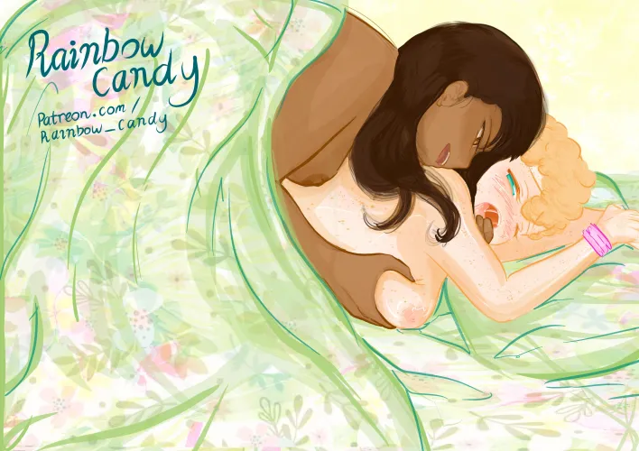 This is some art I made for my trans sapphic webcomic, I hope you like it :3 (OP) Thumbnail