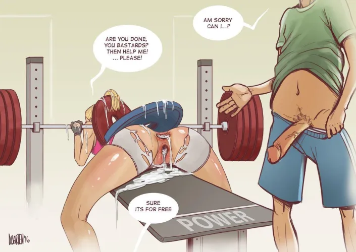 This is what happened when I was talking shit about the guys in the gym Thumbnail