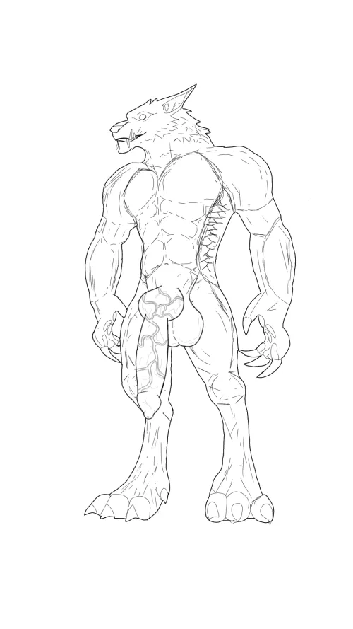 Thought i might show the Worgen off i sketched on, i hope you guys like it \o/ Thumbnail