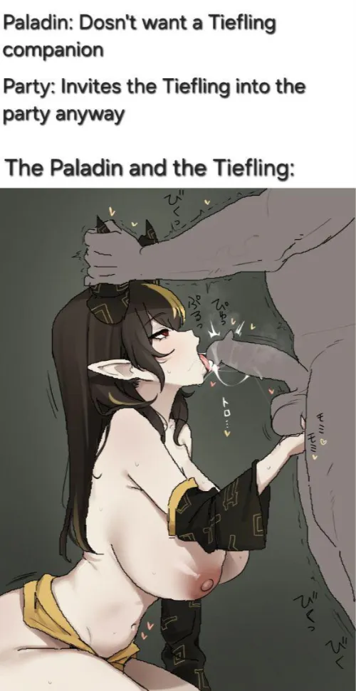 Tieflings do have handle bars... Thumbnail