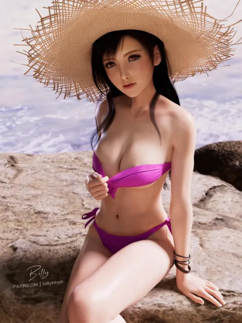 Tifa in Cammy's swimsuit (Billy) Thumbnail