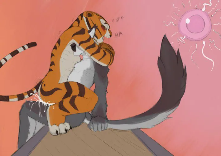 Tigress riding (Sabrotiger). Thumbnail