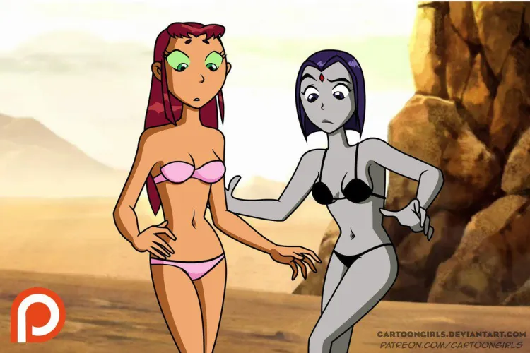 Titan Girls at the beach! Thumbnail