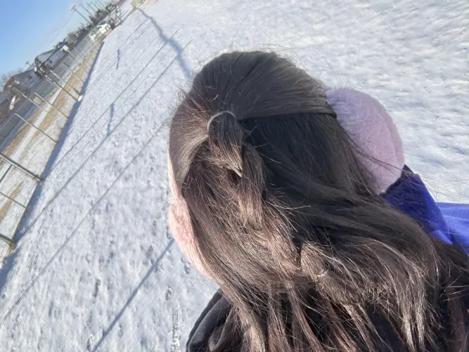 Today’s style is a simple little braid Thumbnail