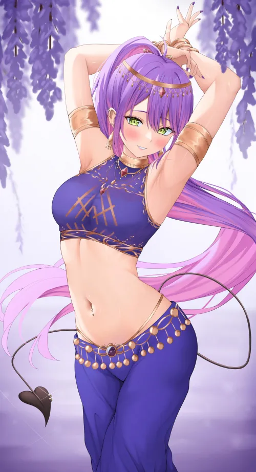 [Tokoyami Towa] Sexy belly Thumbnail