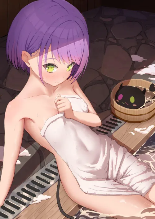 Towa in onsen [Hololive] Thumbnail