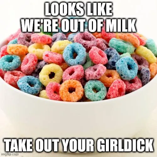 Trans girl milk is an important part of a balance breakfast:3 Thumbnail