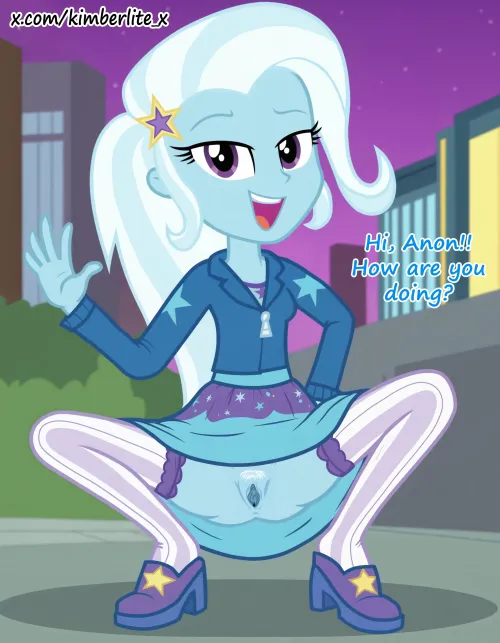 Trixie Squats and Greets You Thumbnail