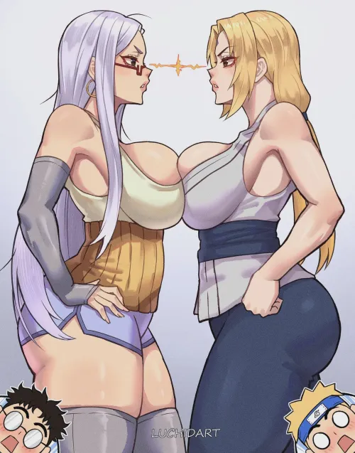 Tsunade & Seiko (LuchidArt) Thumbnail