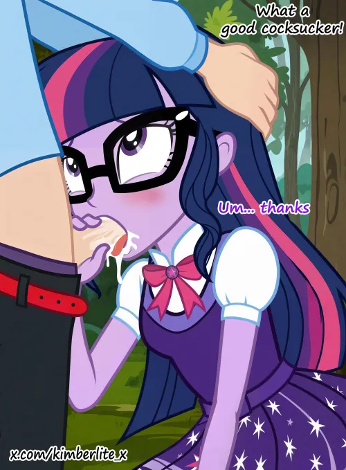 Twilight Sparkle gives a blowjob to Random Guy #1 Thumbnail