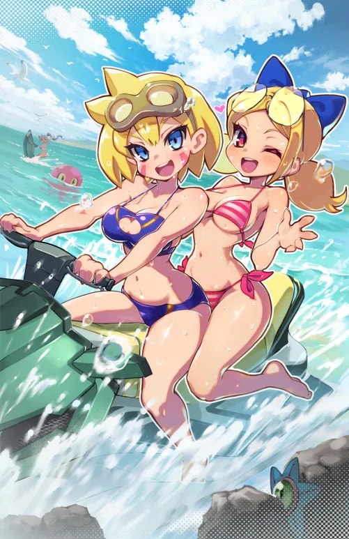 Twitch and Vinegar from the 2025 Swimsuit Special - @LifeisPI314 Thumbnail