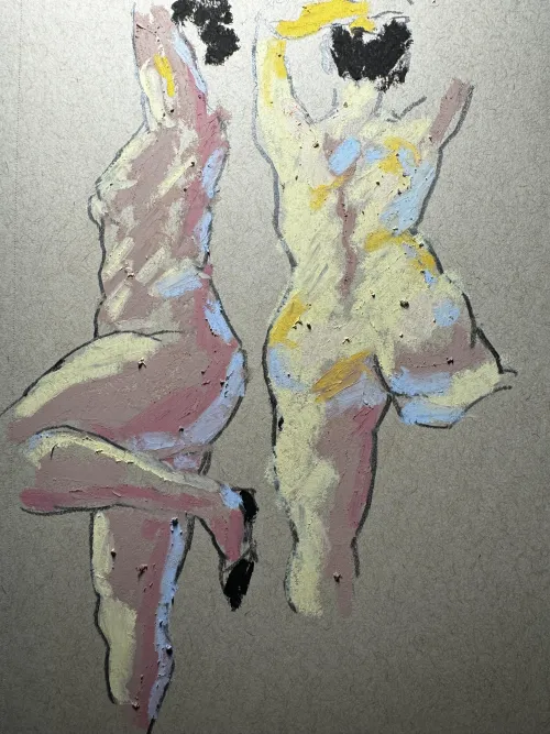 u/pillow_muses, oil pastel by me Thumbnail