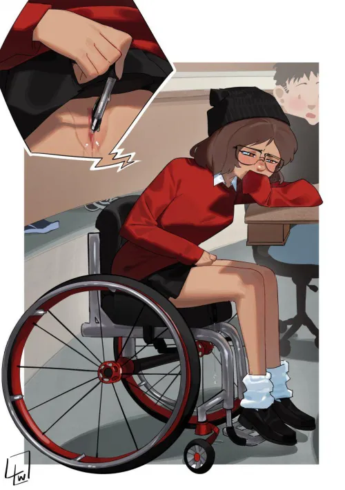 Using a pen in the library in its intended way Thumbnail