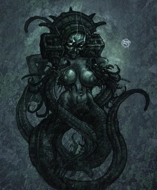 Vision of the Stone Serpents by me  Thumbnail