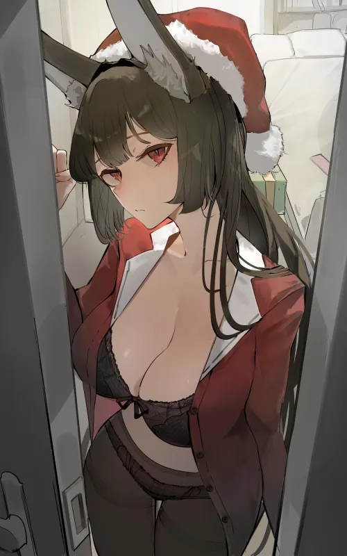 Visiting Miyabi on Christmas [ZZZ](2054x3284) Thumbnail