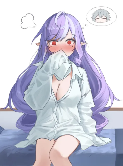 Vivian wearing Wise's shirt (pla0658/Mela) [Zenless Zone Zero] Thumbnail