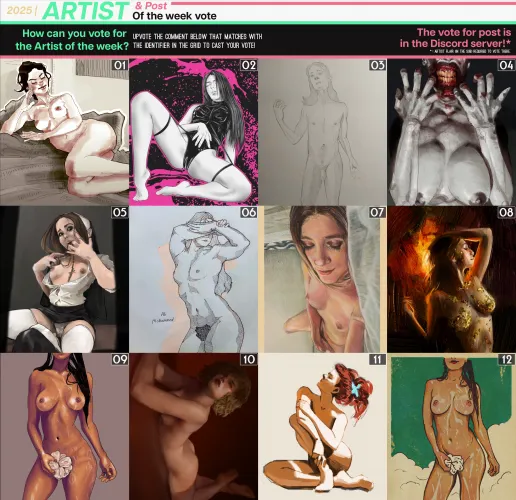 ¡¡Vote for the Artwork & Post of the week!! Thumbnail