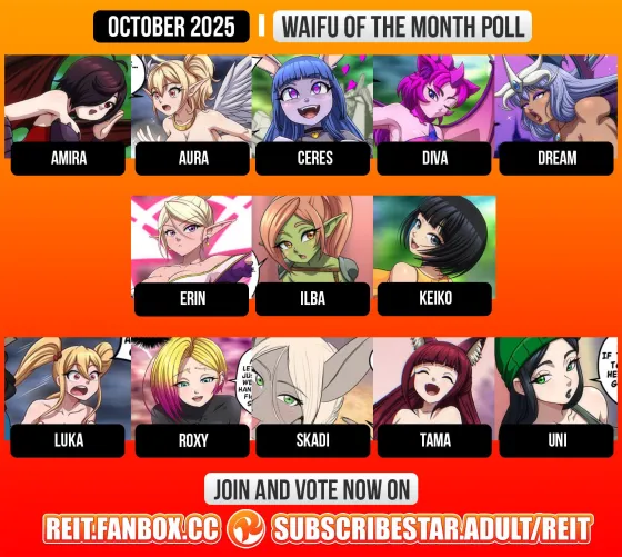 Waifu of the Month poll Thumbnail