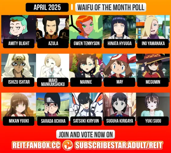 Waifu of the Month poll Thumbnail
