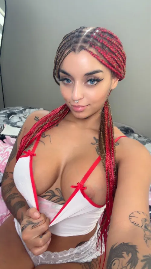 Wanna use my braids as handle bars? Thumbnail