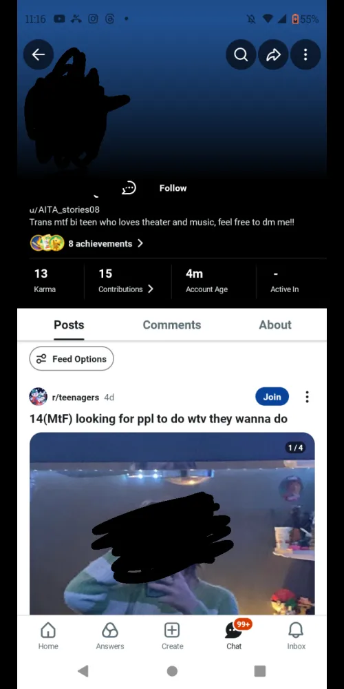 WARNING! ⚠️ This user is a MINOR. ↓ Thumbnail