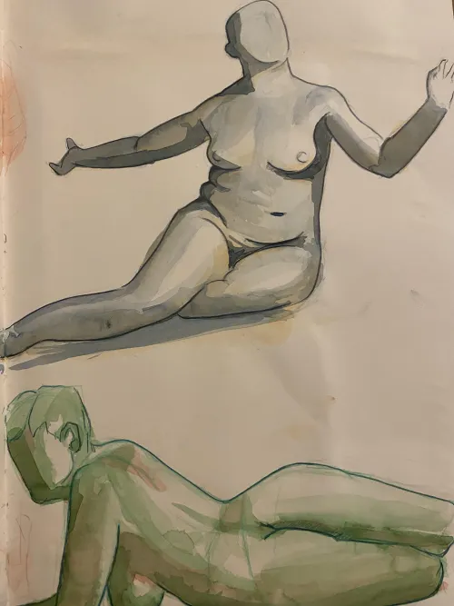 Watercolour studies by me Thumbnail