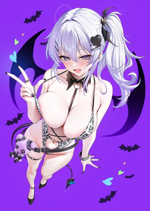 Wearing a leopard print swimsuit Thumbnail