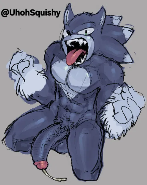 Werehog Sonic Porn [M] (UhohSquishy) Thumbnail