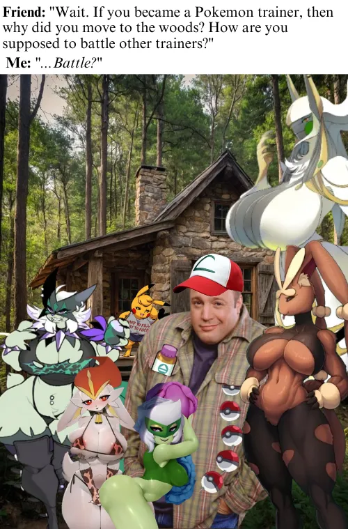 What's a man to do, when the laws are restricting him from living out hiswholesome Poke-thot fantasy? Thumbnail