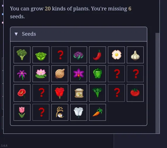 Where are the last 6 seeds? Thumbnail