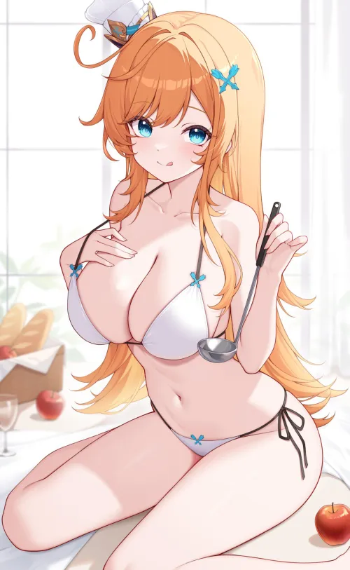 White bikini Thumbnail