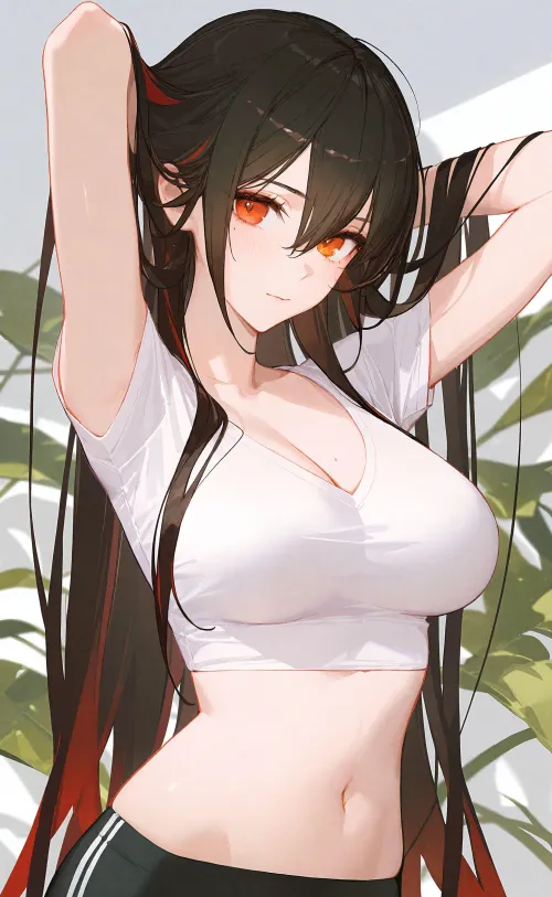 White Crop Top  Thumbnail