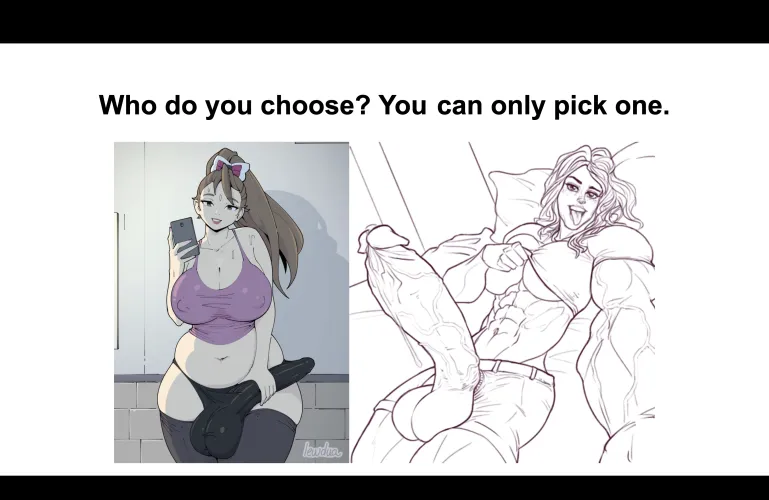 Who do you choose? (Artists: Lewdua & Rook Errant) Thumbnail