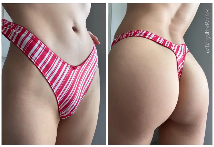 Whoever gets this pair from me will also get a specially used candy cane, my treat. 😜💦🎁 Thumbnail