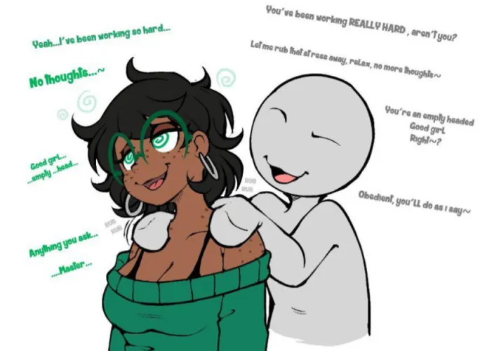 Wholesome hentai just hits different, YK? (OC) [sweaterbrat] Thumbnail