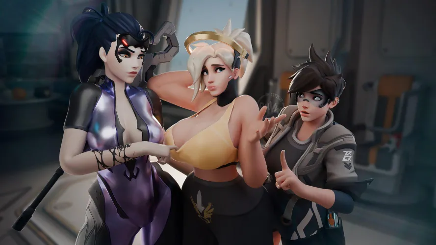 Widowmaker, Mercy & Tracer (Rhyw) Thumbnail