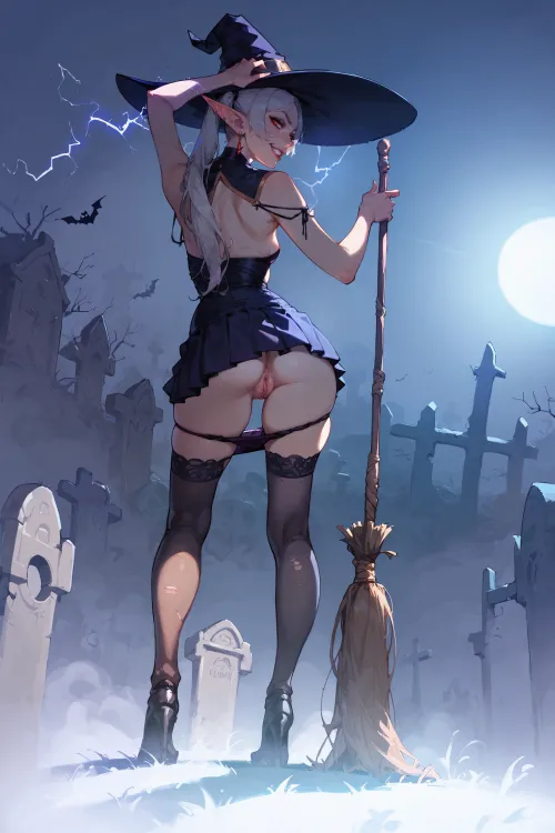 Witch Frieren: same mage, same panties, new adventures! Thumbnail