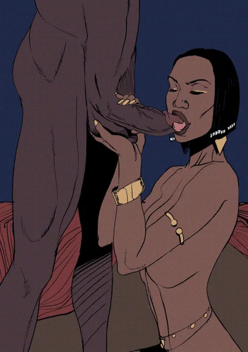 [w/m] The balls need attention too (BlackPinupProject) Thumbnail