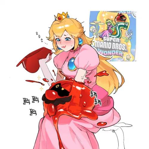 Wonder Seeds were a godsend for Mario and Peach to diversify their sexual life (SsuregiGame) Thumbnail