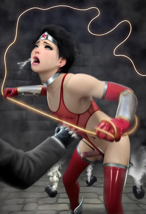 Wonder Warrior, punched in the gut Thumbnail