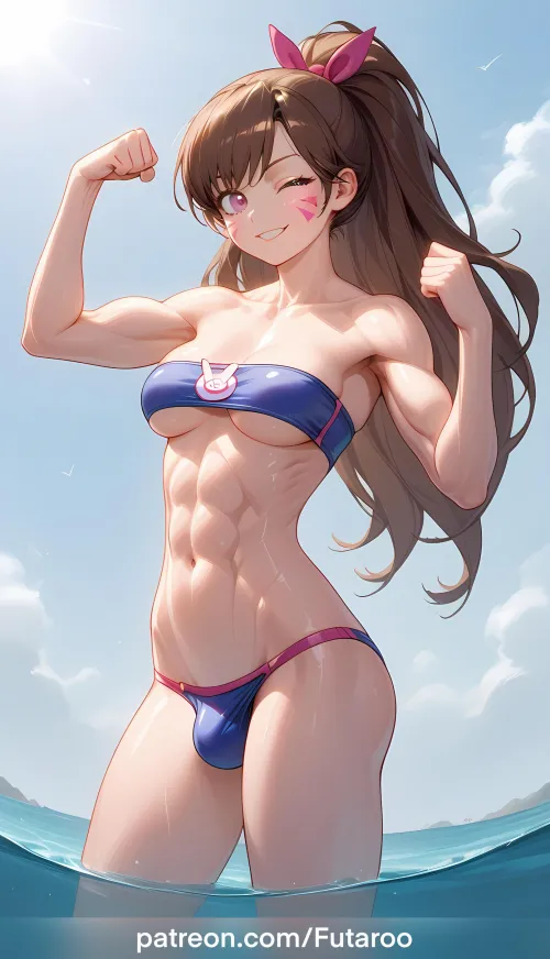 Worship the Petite Muscular Titan Thumbnail