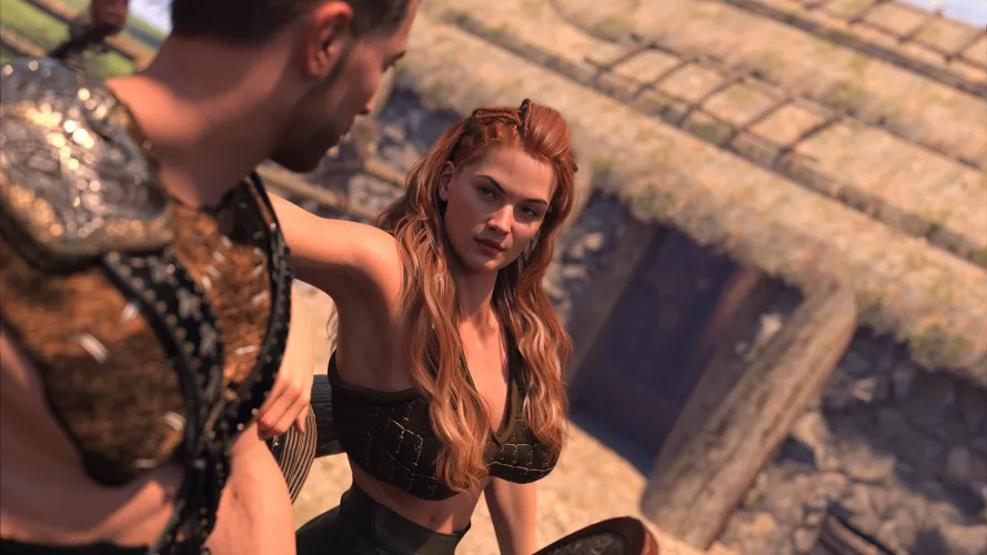 Would you dare to resist her? (Vikings: Sex and Blood) [DreamBig Games] Thumbnail