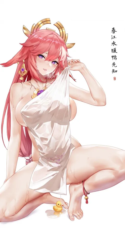 Yae after a bath Thumbnail