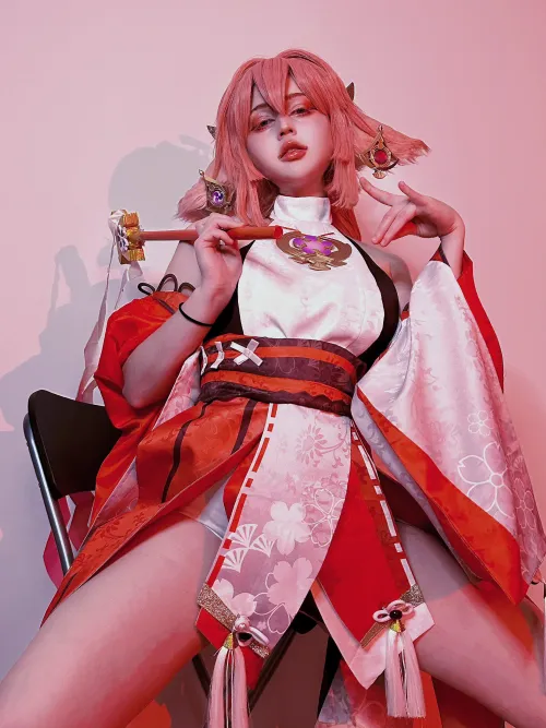 Yae Miko by pouwnnxx Thumbnail