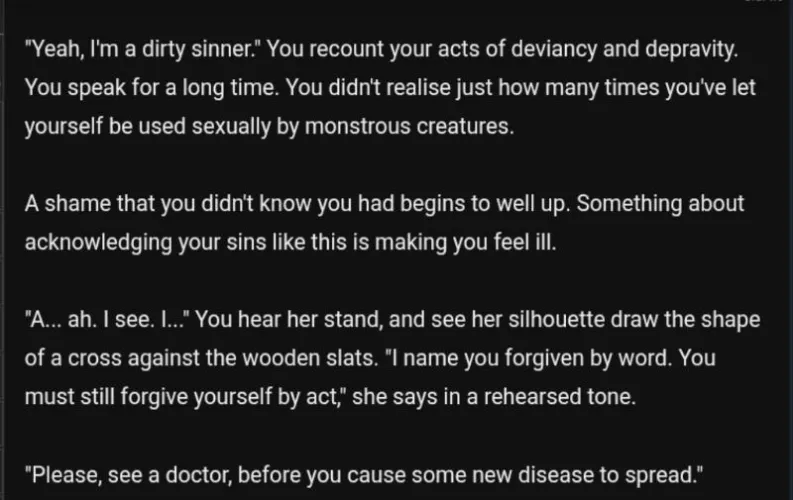 You know your lifes fucked when a priest is lost for words Thumbnail